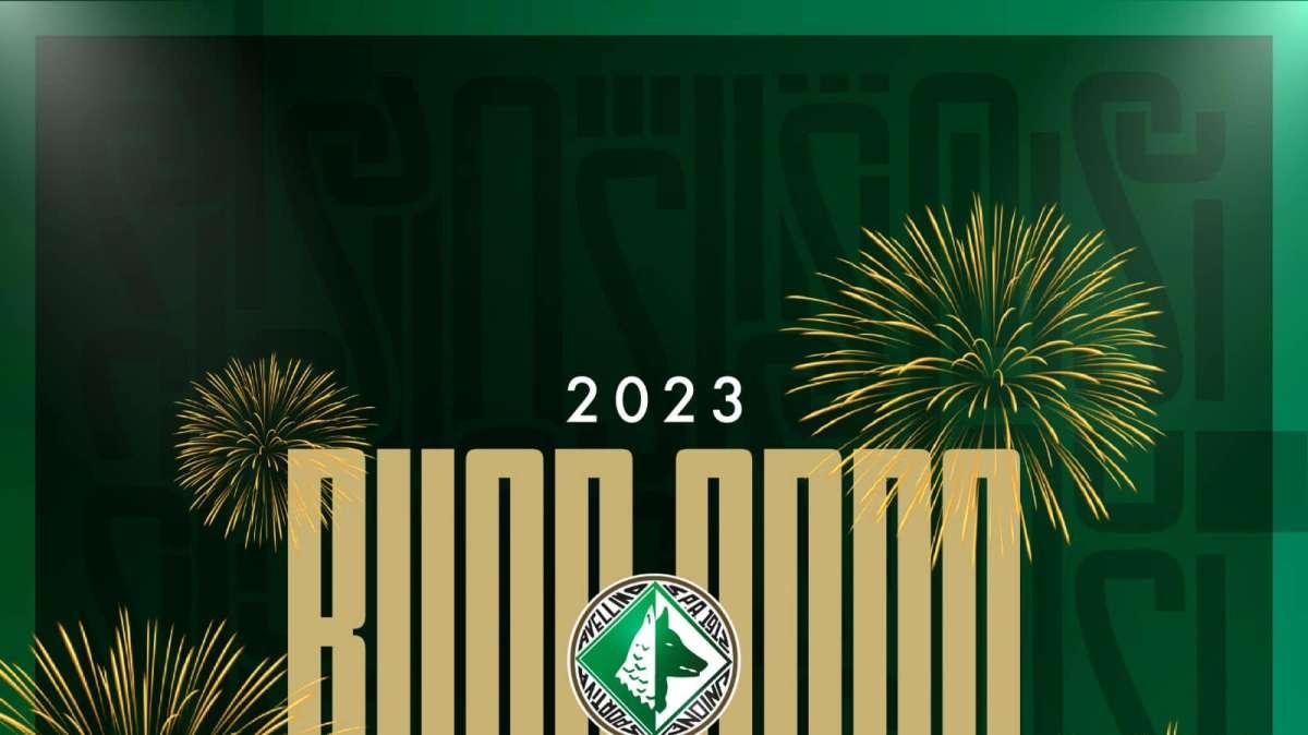 L'Avellino augura un felice 2023 a tutti i tifosi: "Che sia un anno da veri lupi"