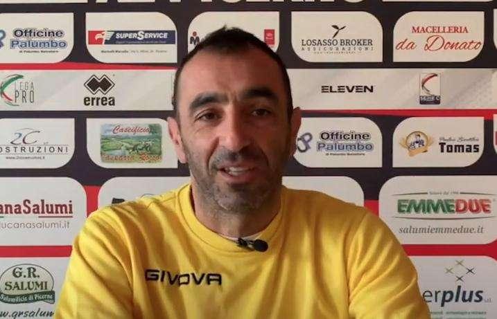 Picerno, Colucci: "L'Avellino è forte, dovremo dare il massimo per fermarlo"
