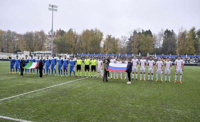 Terminata 3-3 l'amichevole tra B Italia e Russia. Chiosa in campo 90'