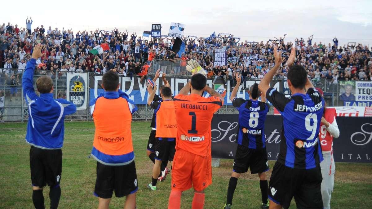 Latina, la formazione che ha pareggiato più volte per 0-0