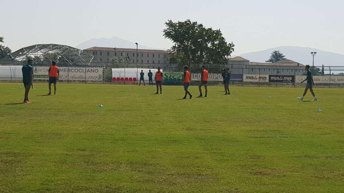 Ritiro di Mercogliano, day 10: Kanoute con i compagni, poi squadra divisa in due gruppi