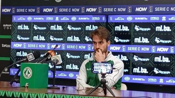 Palmiero in conferenza: "L'importante era esserci in questa competizione. Perdere la B fu difficile per me, ora voglio dimostrare quanto valgo"