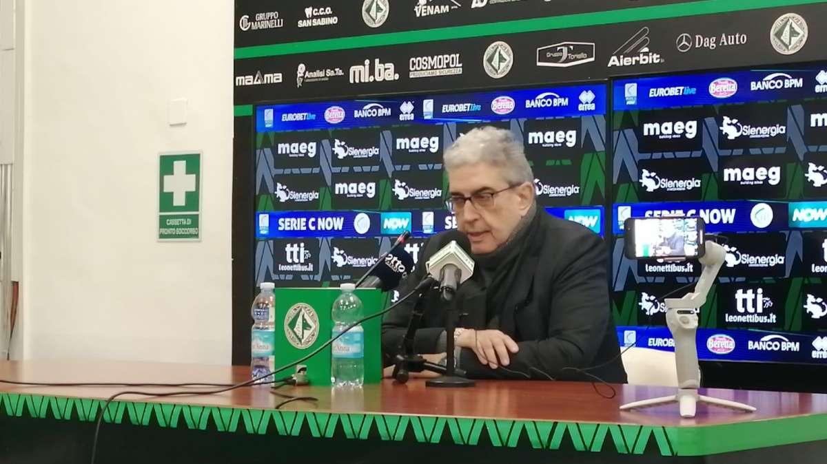 Perinetti: "Mi sento uno dei responsabili della sconfitta. La squadra andava richiamata. In casa serve un atteggiamento mentale diverso"