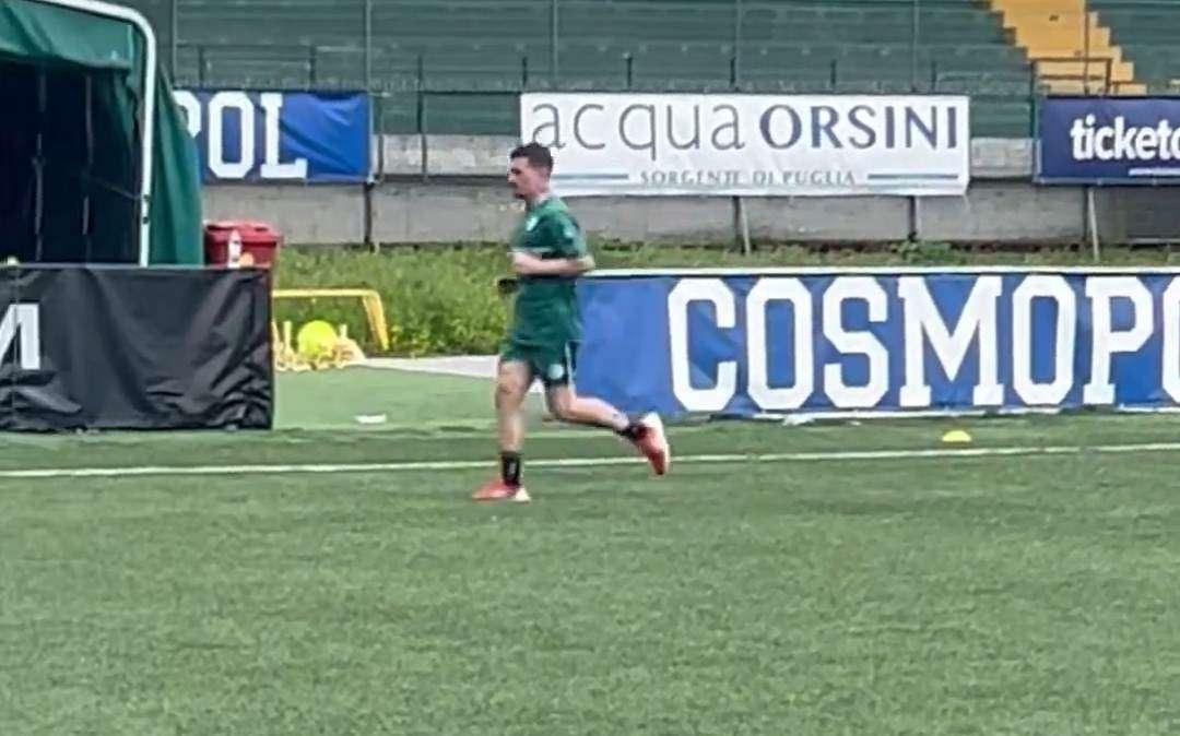 Russo prosegue la riabilitazione: di corsa sul sintetico del Partenio-Lombardi