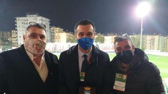 Il comune di Torre del Greco omaggia Festa per la disponibilità del Partenio-Lombardi 