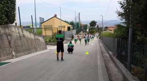 L'Avellino torna a sudare a Sturno. Lavoro in salita per i biancoverdi