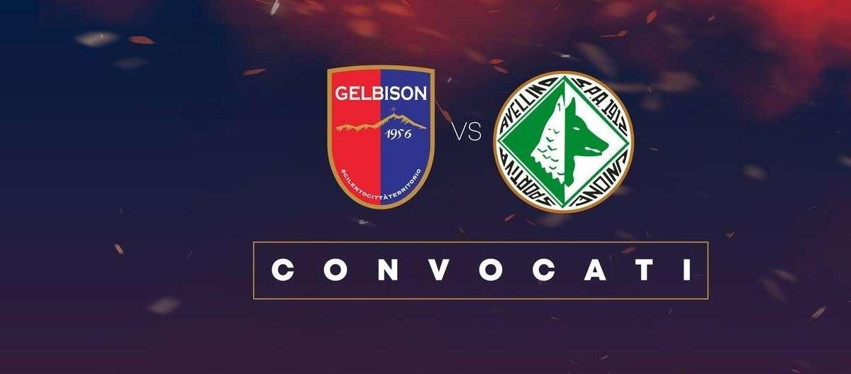 Gelbison, i convocati per la gara contro l'Avellino 