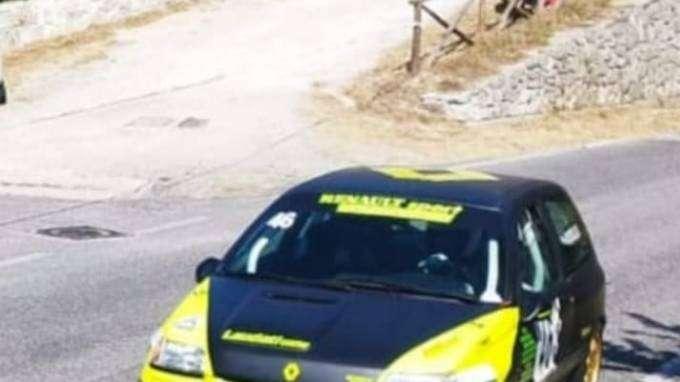 Il pilota irpino Sandro Rusolo vince la gara di Slalom di Castello Rocca d'Evandro