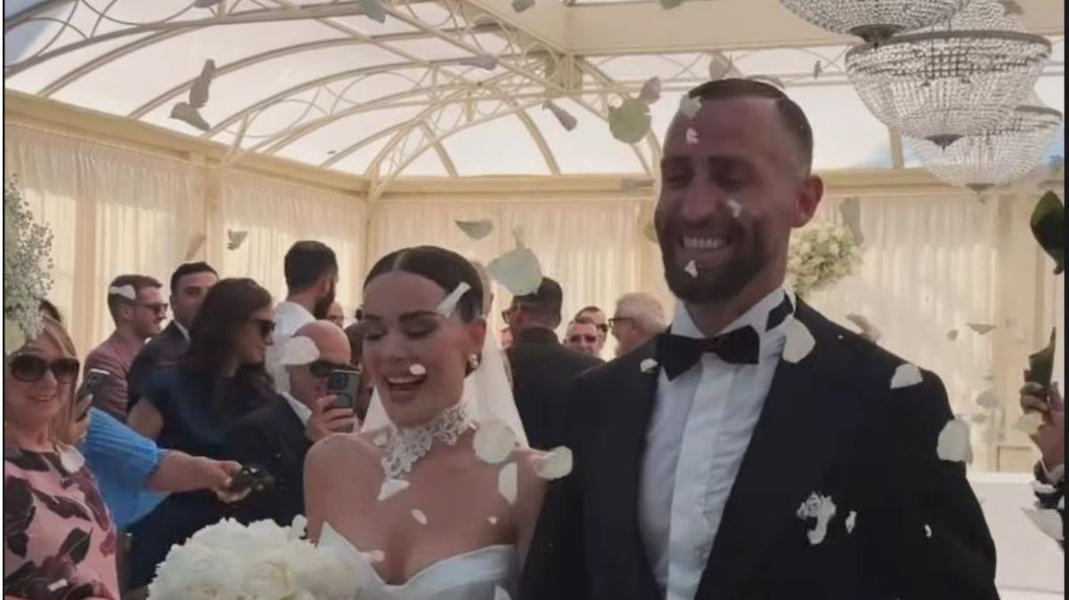 Iannarilli si sposa: tanti i compagni biancoverdi tra gli invitati