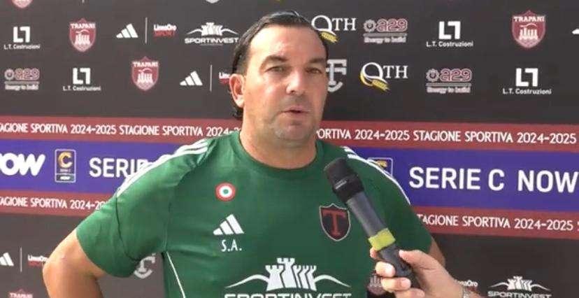 Trapani, Aronica: "Rispetto per l'Avellino ma c'è anche grande fiducia nei nostri mezzi"