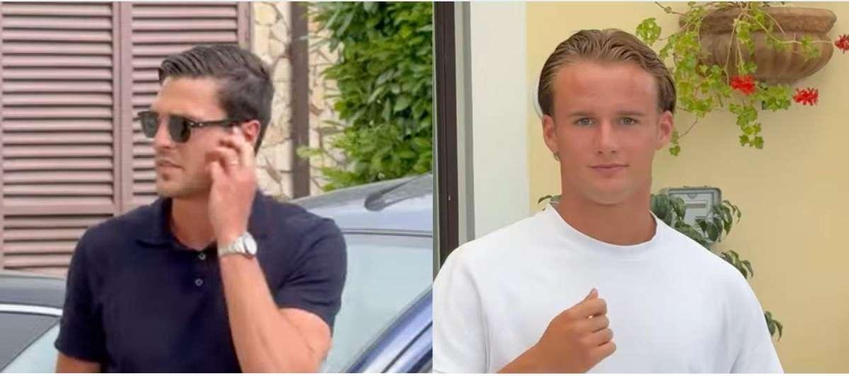 Favilli e Milani arrivati al Belsito Hotel: comincia la loro avventura biancoverde