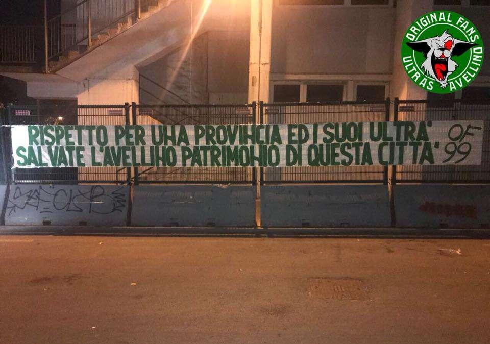 Gli Original Fans: "Salvate l'Avellino, patrimonio di questa città"
