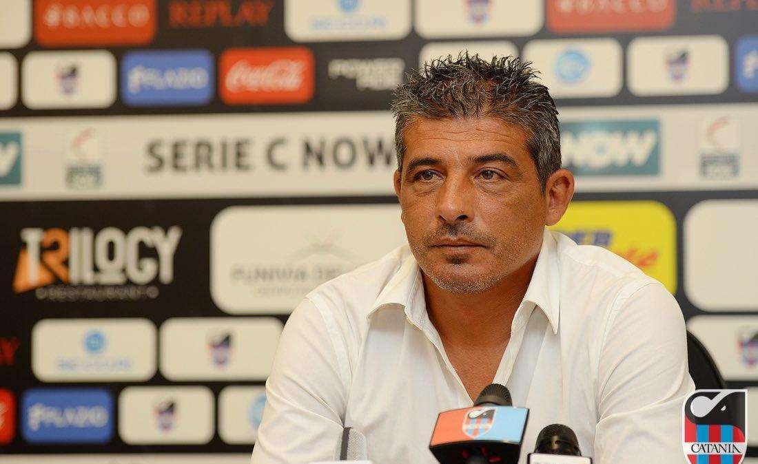 Tabbiani (all. Catania): "Toccare gli aspetti umani non è bello. Merito rispetto. Voltiamo pagina, domani c'è una gara importante"