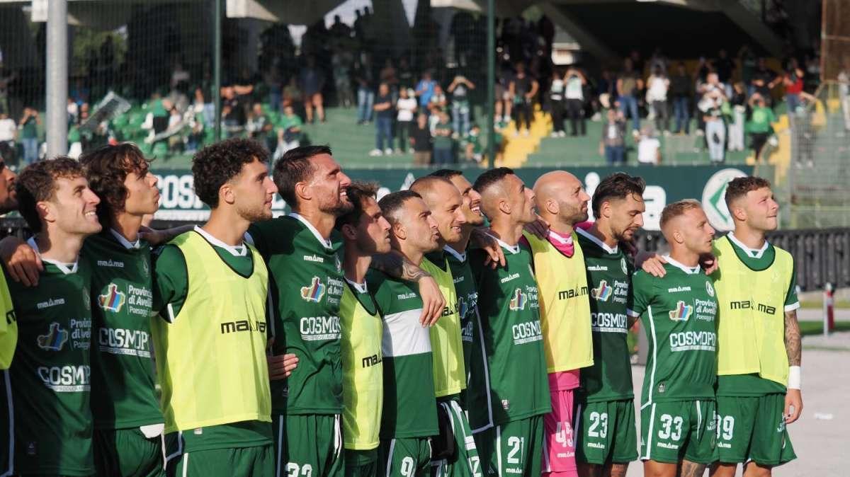 Avellino die hard: altra rimonta, quinto risultato utile consecutivo