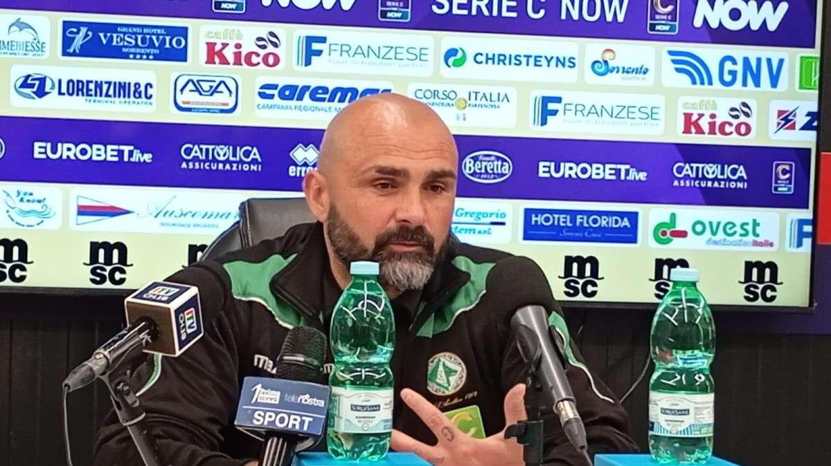 Biancolino: "A Cesena gara complicata, dobbiamo migliorare su alcune cose. Iannarilli out. Piatierno? Per vederlo al top c'è bisogno di tempo"