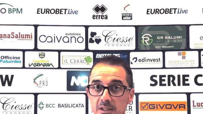 Picerno, Longo: "Contro l'Avellino è una partita in cui dobbiamo andare oltre i nostri limiti"