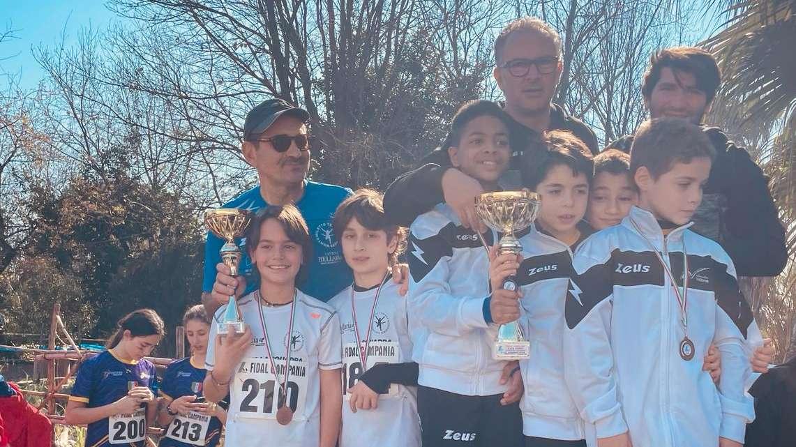 CRI e CDS Esordienti, Ragazzi, Cadetti -Staffette di Cross cat. Assoluti a Scafati. Incetta di premi per la ASD Montemiletto Team Runners