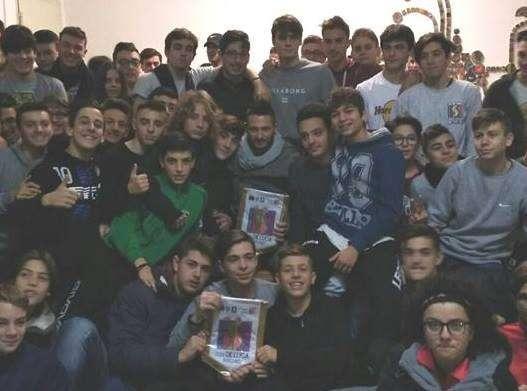 Rizzato al Liceo De Luca: "A breve tornerò in campo. Dobbiamo uscire da questo periodo di difficoltà"