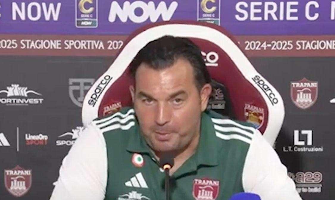 Trapani, Aronica: "Il rigore generoso ha indirizzato la gara a favore dell'Avellino"