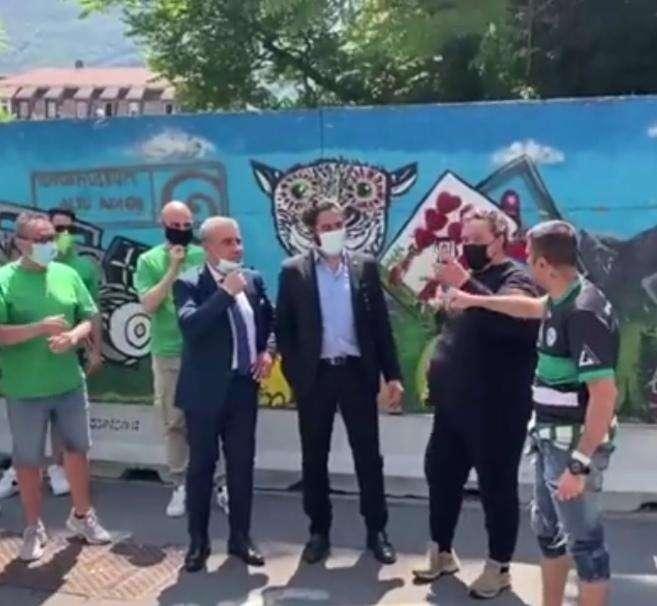 I tifosi dell'Avellino del Nord Italia incontrano D'Agostino a Bolzano