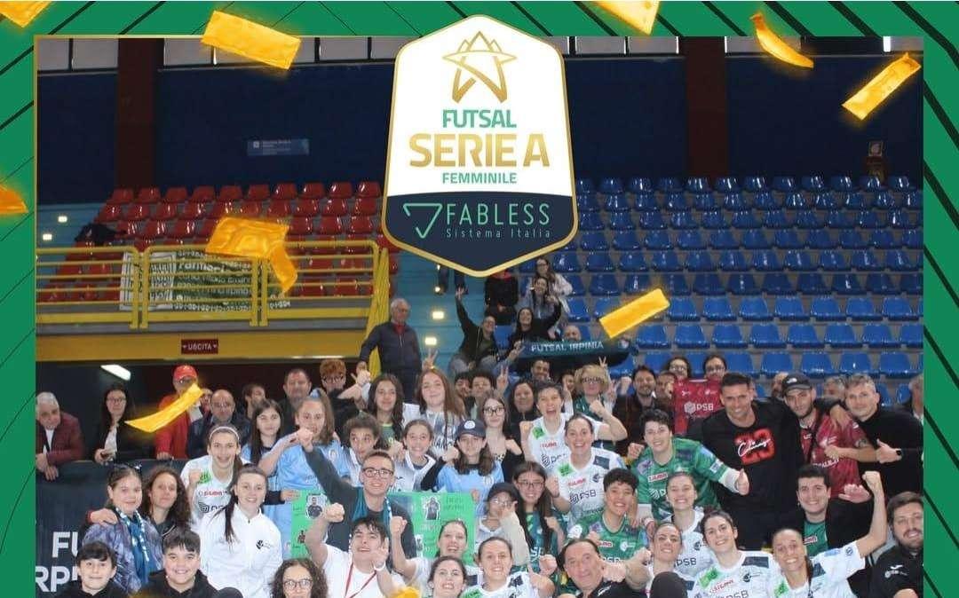 Altro successo per lo sport irpino: l'ASD Futsal Irpinia Femminile vola in serie A