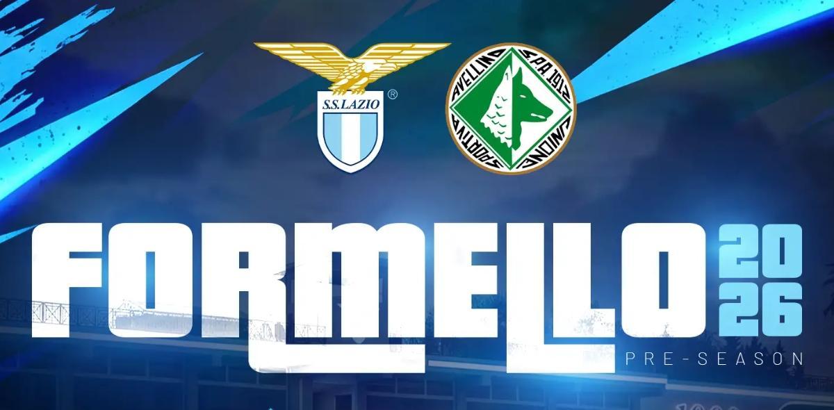 Lazio-Avellino, cambia l'orario dell'amichevole di sabato 1 agosto