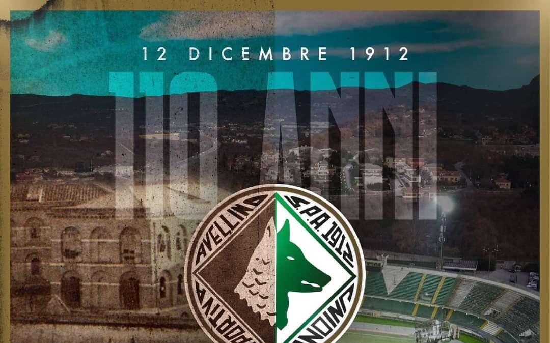 L'Avellino festeggia i 110 anni di storia. La nota del club