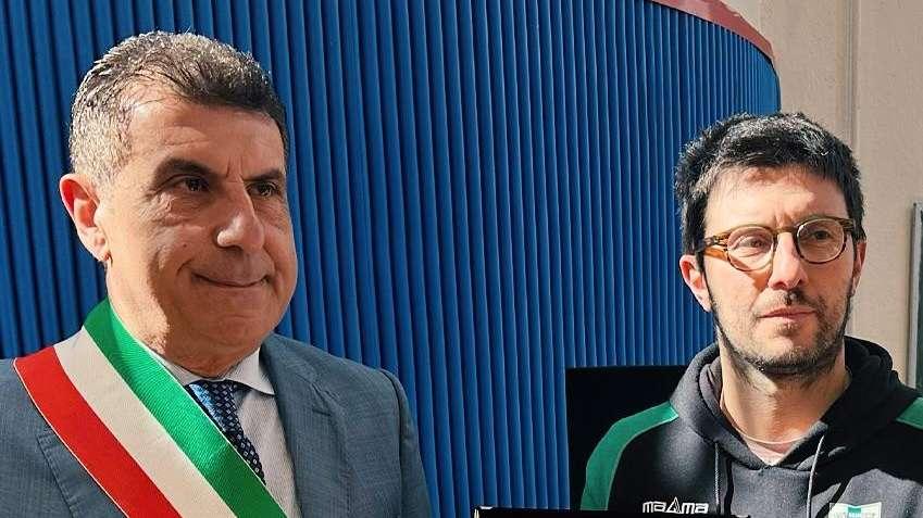 La Scandone ospite all'inaugurazione della nuova palestra di Mirabella Eclano