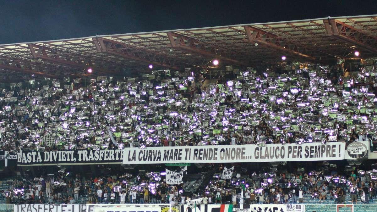 Soltanto 5 i supporters del Cesena ieri al Partenio Lombardi