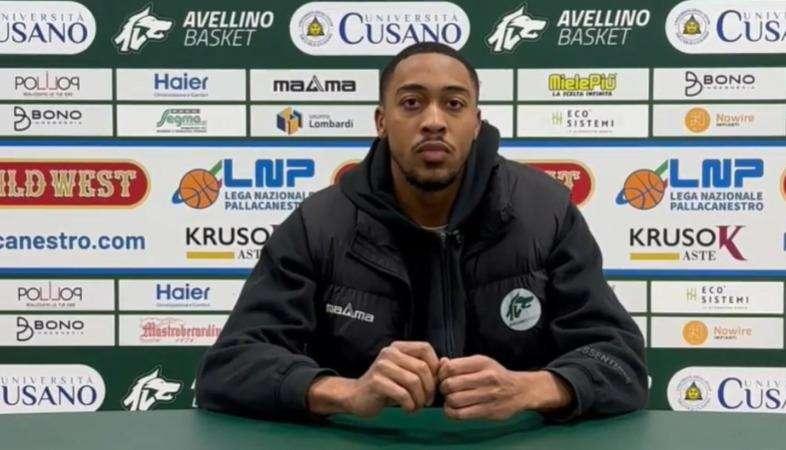Avellino Basket, Lewis: "A Milano sfida difficile, ma siamo in fiducia"