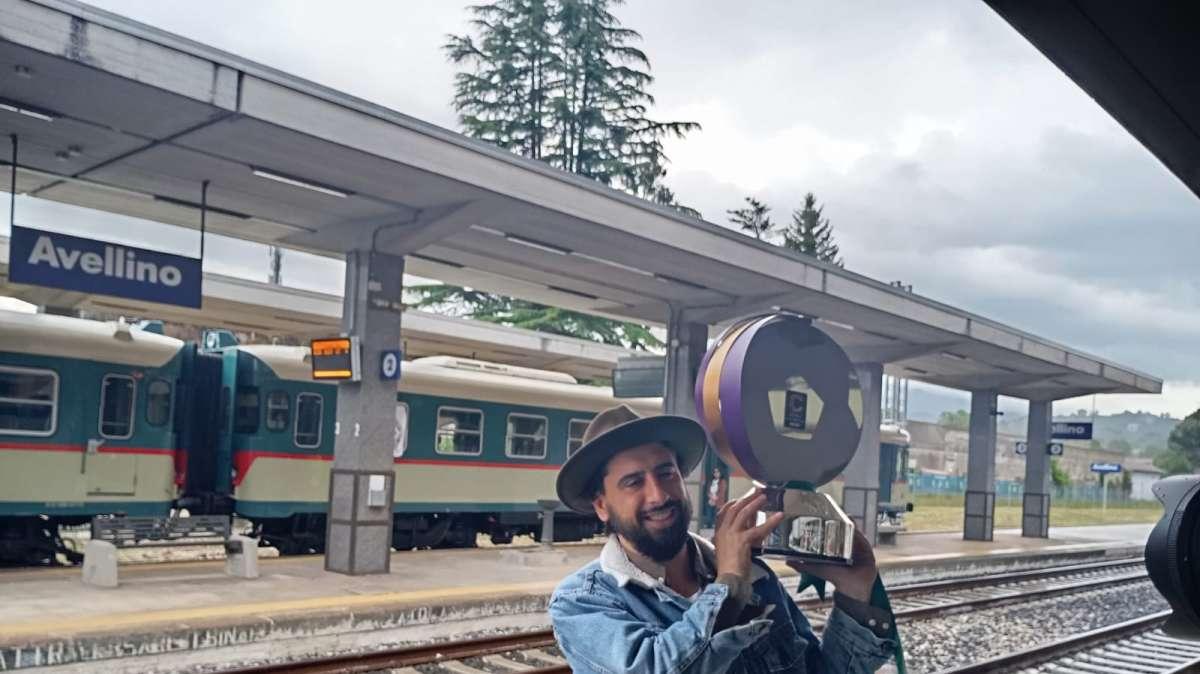 FOTO - Avellino sull'Irpinia Express per un abbraccio con tutti i tifosi della Provincia. Il B...ranco in giro per l'Irpinia
