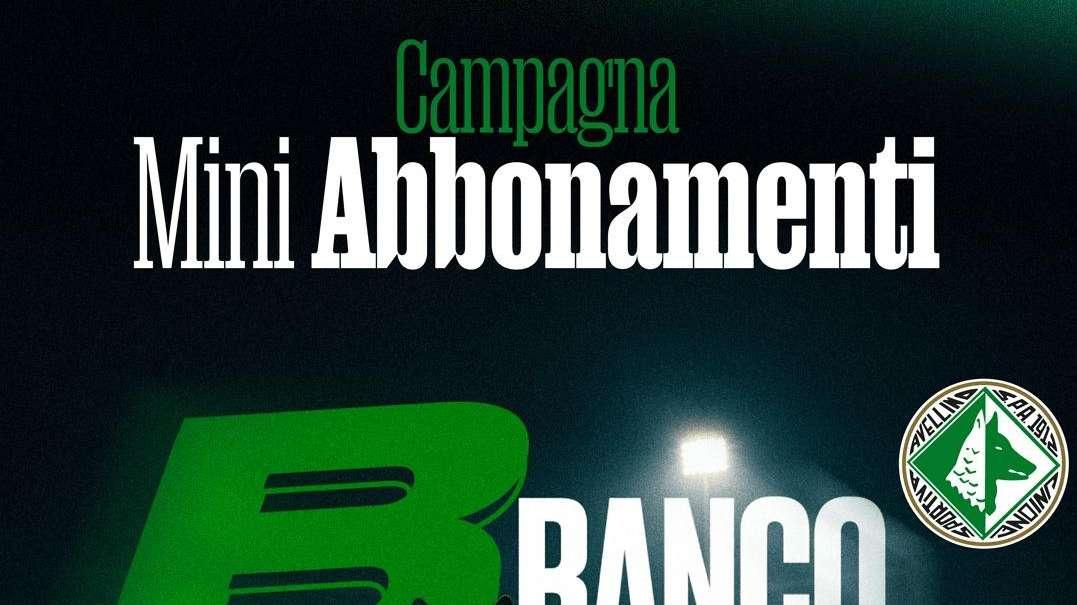 Da domani parte la campagna di mini abbonamenti per le ultime 6 partite in casa del girone di andata