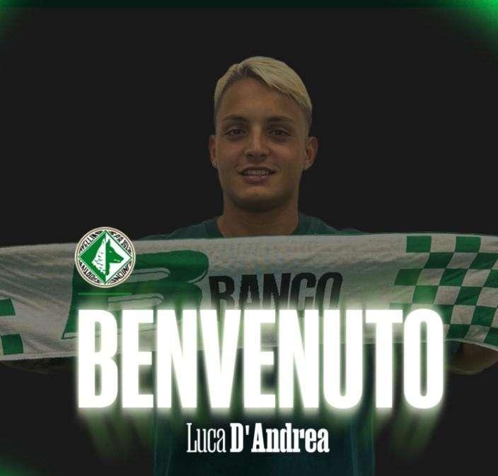 UFFICIALE - Avellino, ecco D'Andrea in prestito dal Sassuolo 