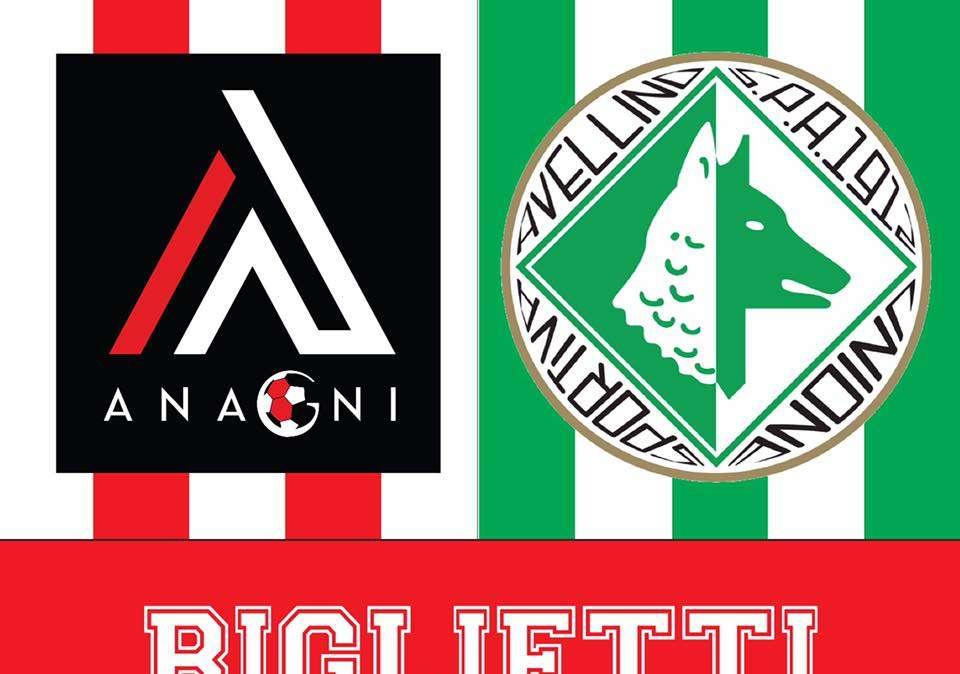 Anagni-Avellino, info biglietteria ospite