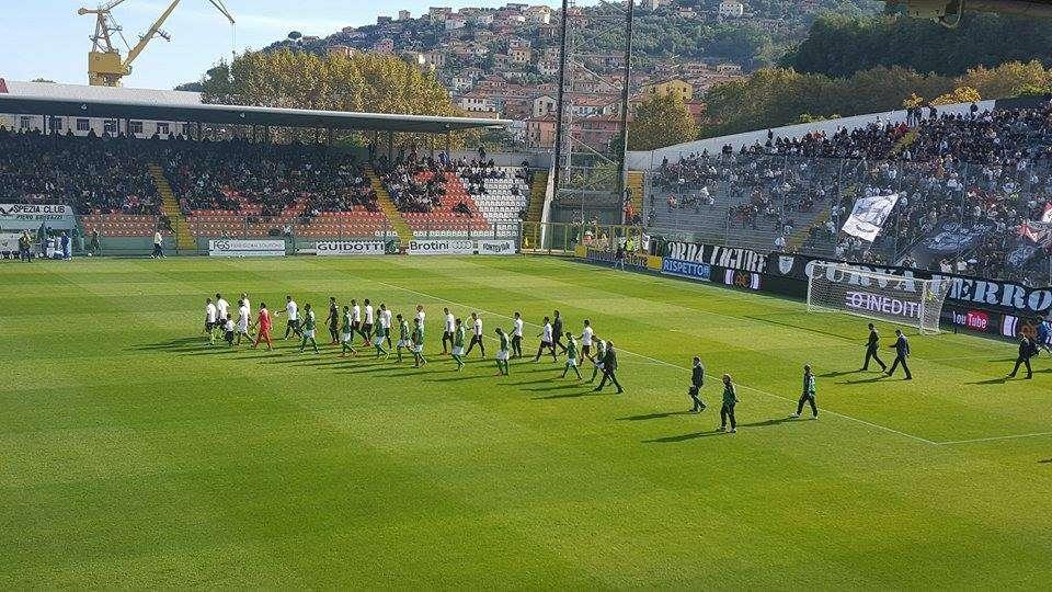 Spezia-Avellino 1-1. I Lupi si fanno rimontare nel finale
