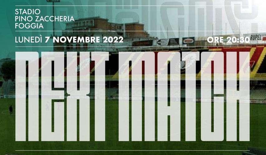 Foggia-Avellino, scatta la prevendita dei tagliandi: ecco costi e informazioni