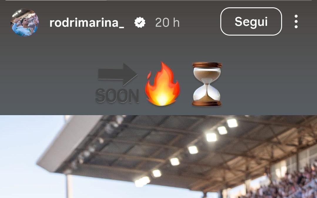 Marina non vede l'ora: su Instagram è conto alla rovescia