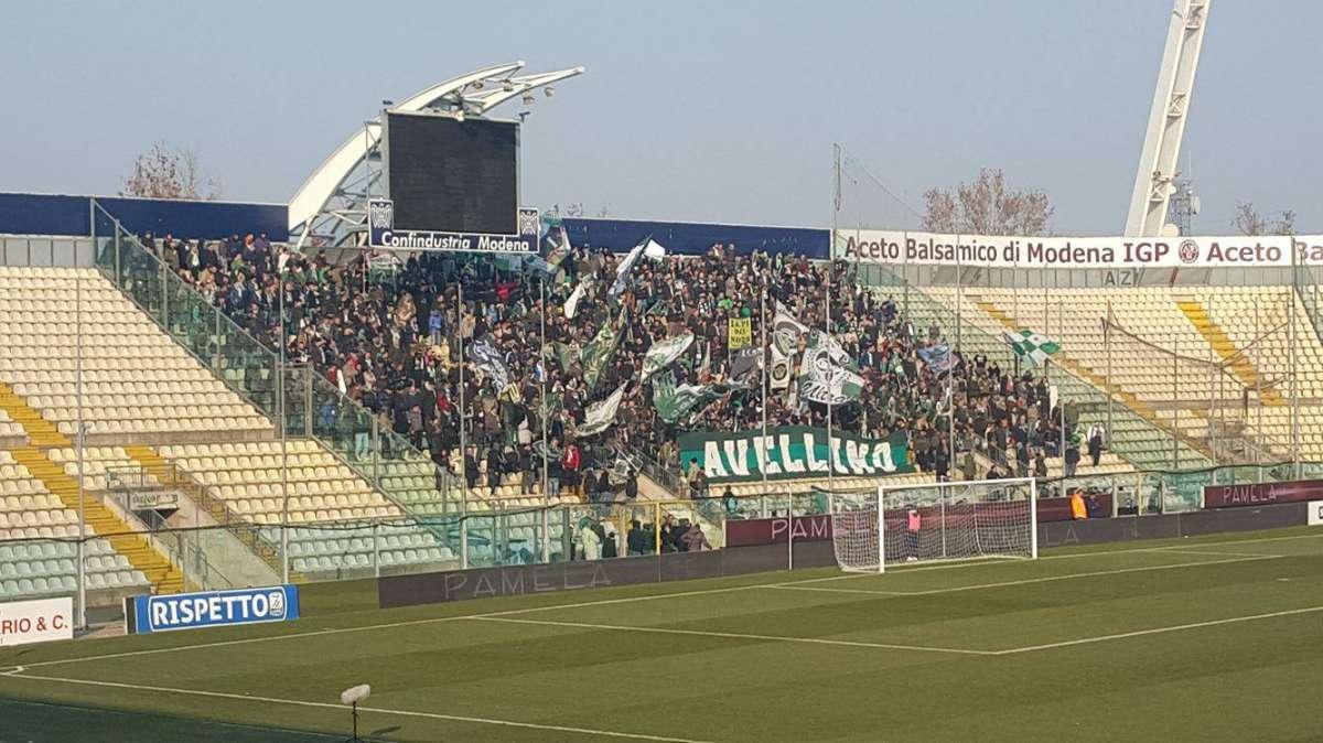 Modena, invasione biancoverde: presenti circa 1200 tifosi 