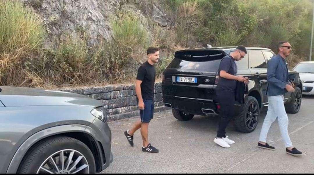 FOTO - Sounas c'è: il centrocampista è arrivato a San Gregorio Magno