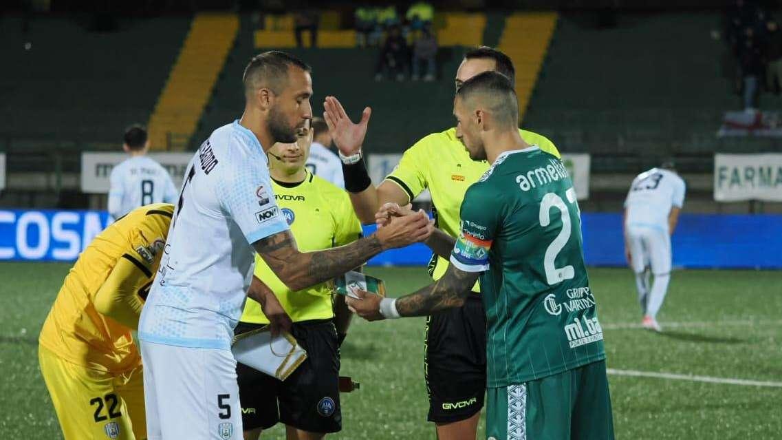 Pokerissimo biancoverde al Francioni: l'Avellino travolge il Latina (0-5, tris di Patierno)