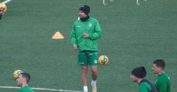 FOTO - Lescano in gruppo: primo allenamento in biancoverde