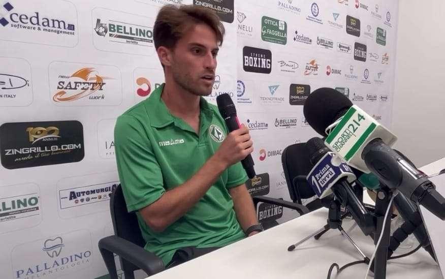 Palmiero: "Buona prova, abbiamo concesso poco al Barletta. Potevamo sfruttare meglio le palle gol"
