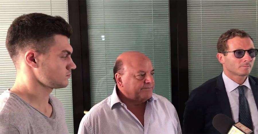 Taccone: "Curado giocatore forte, il Genoa ha scelto noi". Curado: "Un sogno essere qui"