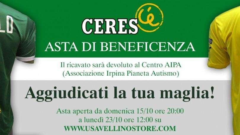Maglie griffate Ceres, terminata l'asta di beneficenza: ecco come è andata