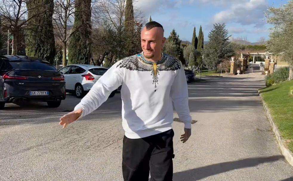FOTO - Claudio Manzi è arrivato ad Avellino: "Sono carichissimo"