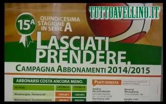 [VIDEO] Presentazione campagna abbonamenti Sidigas Scandone Avellino 2014-15