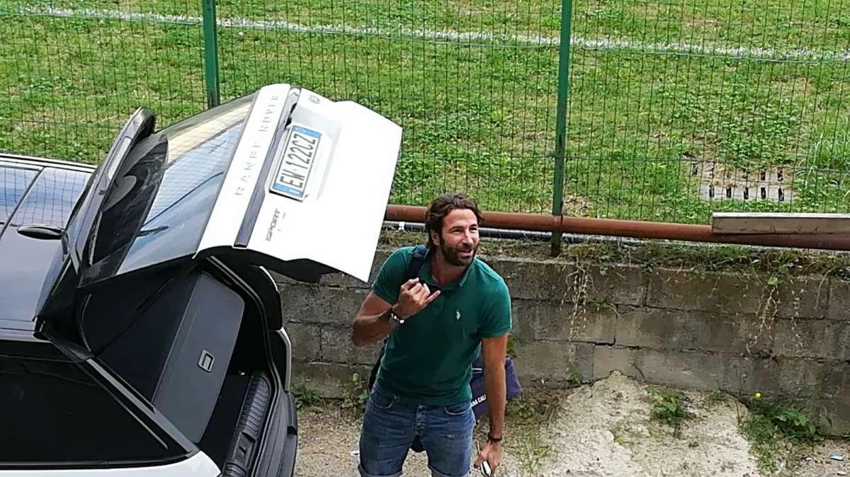 FOTO - Sforzini è già arrivato al Partenio!