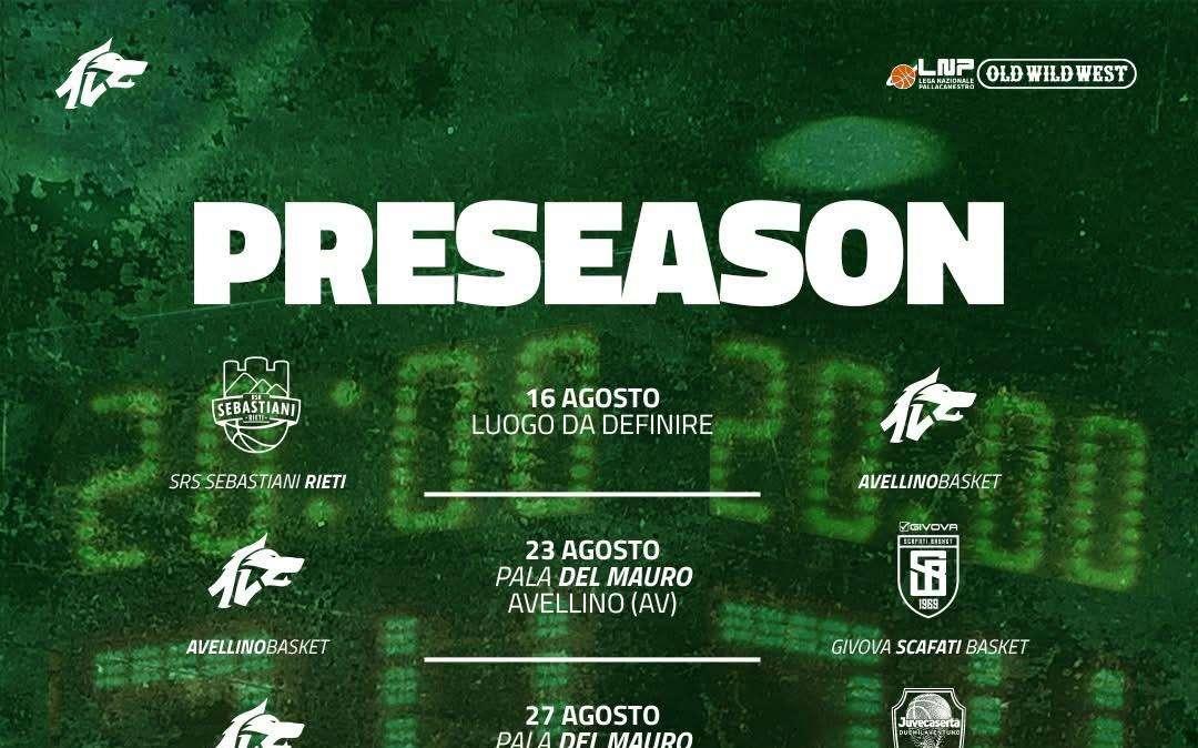 Definite le amichevoli per l’Avellino Basket. Ecco il programma completo