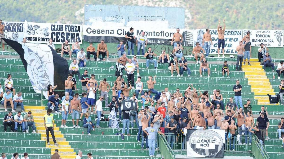 Sabato al Partenio Lombardi folta rappresentanza di tifosi del Cesena