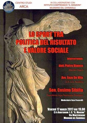 "Lo sport tra politica del risultato e valore sociale", il ds De Vito ospite a Mugnano del Cardinale